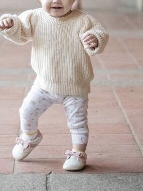 GAP Baby Cream Knit Sweater - 12-18 Months